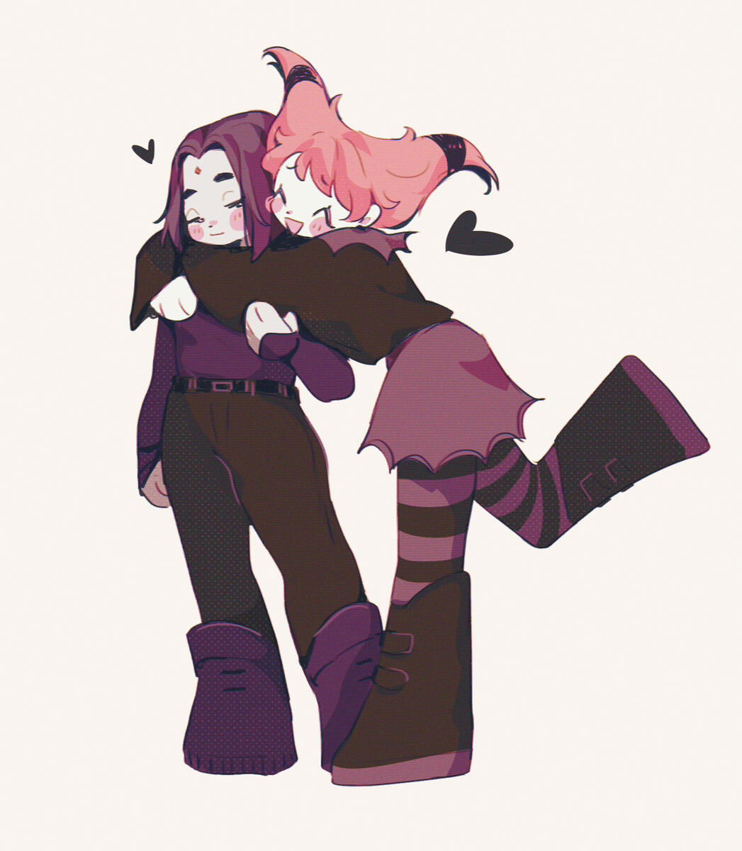 Jinx & Raven | Teen Titans